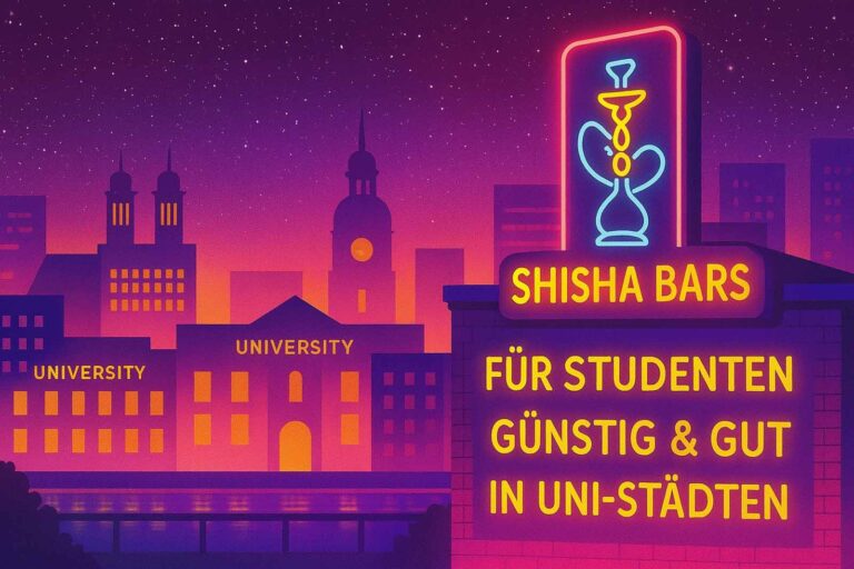 Shisha Bars für Studenten - Günstig & gut