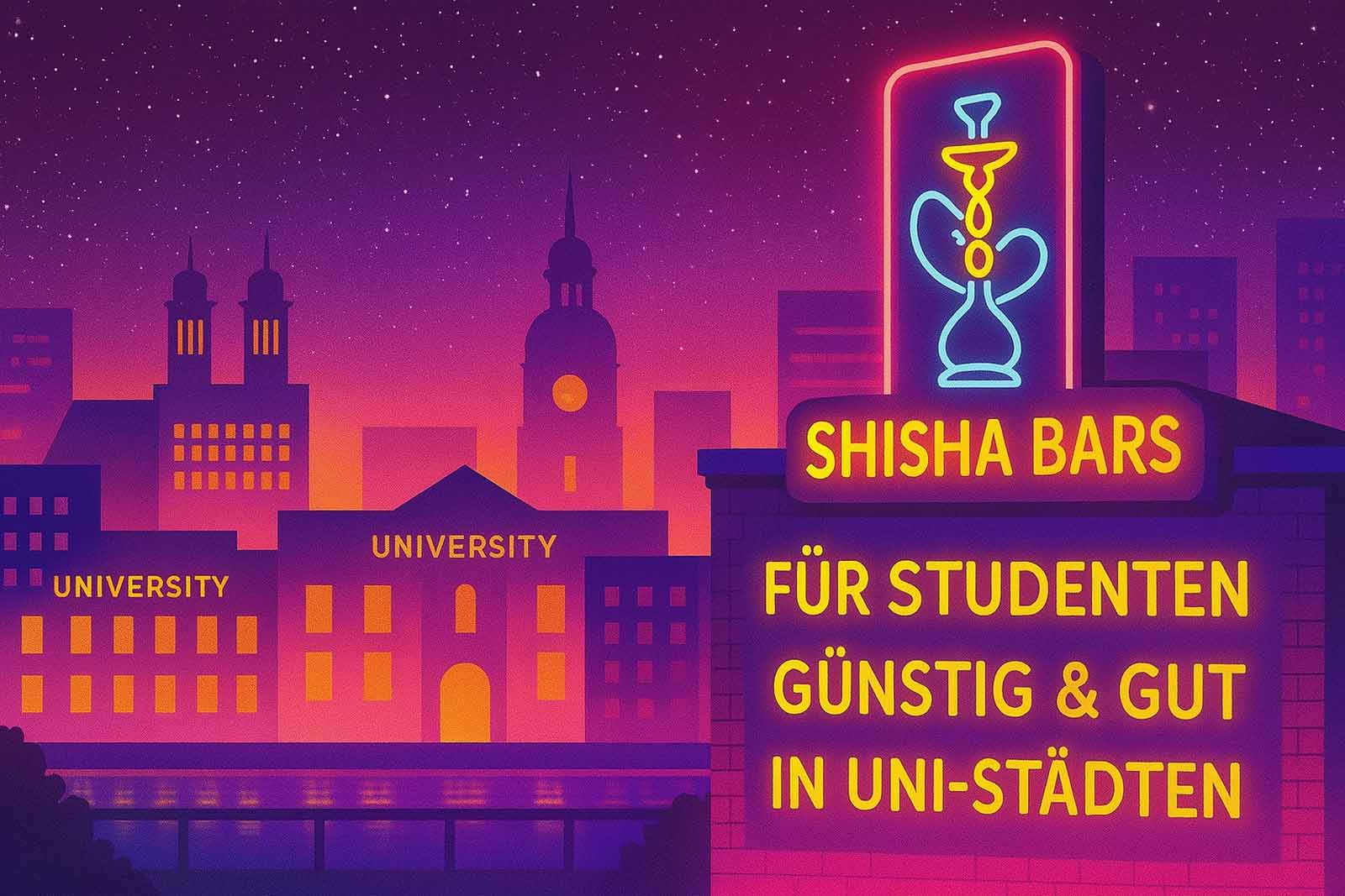 Shisha Bars für Studenten - Günstig & gut